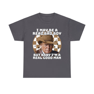 Trump President Cowboy Real Good Man